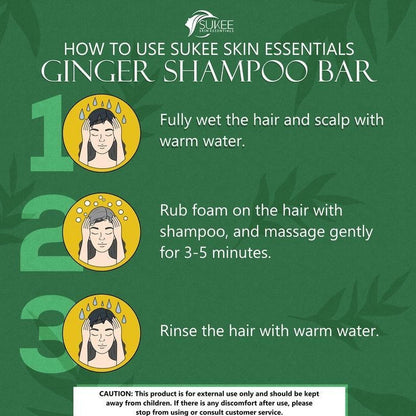 SUKEE Ginger Shampoo Bar 60g