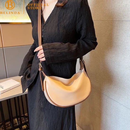 Leather Dumpling Bag