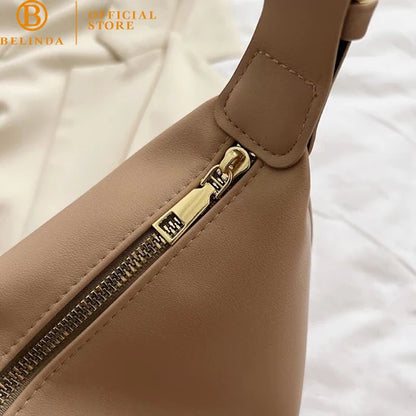 Leather Dumpling Bag