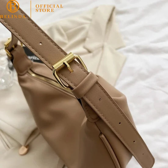 Leather Dumpling Bag