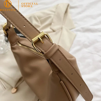 Leather Dumpling Bag