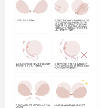Reusable Silicone Invisible Bra