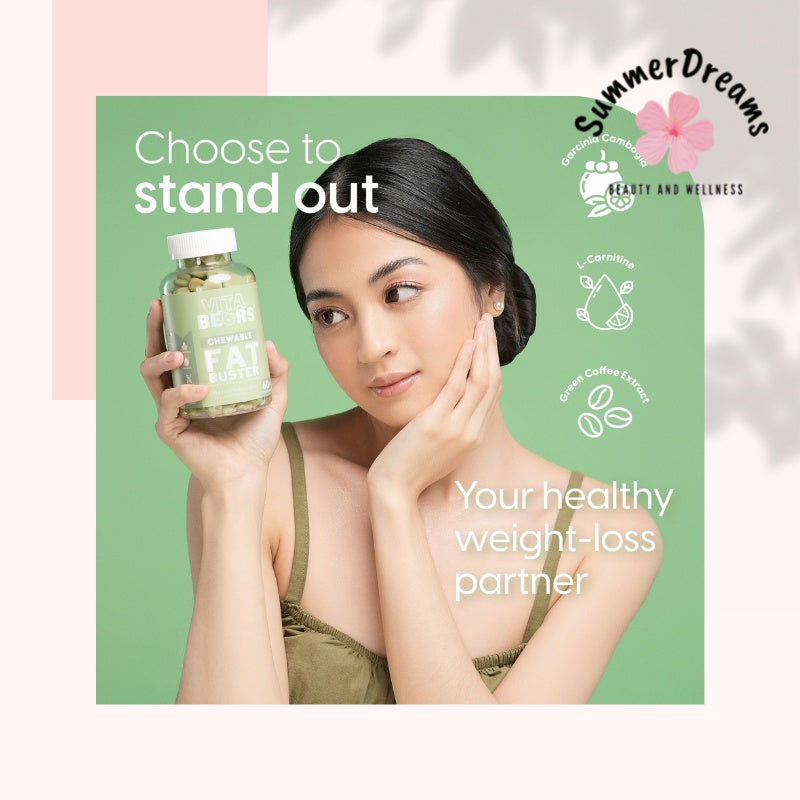 Vitabears Gummies - Sleep Vitamins, Detox Vitamins, Fat Buster, Skin Vitamins and Flawless Glow