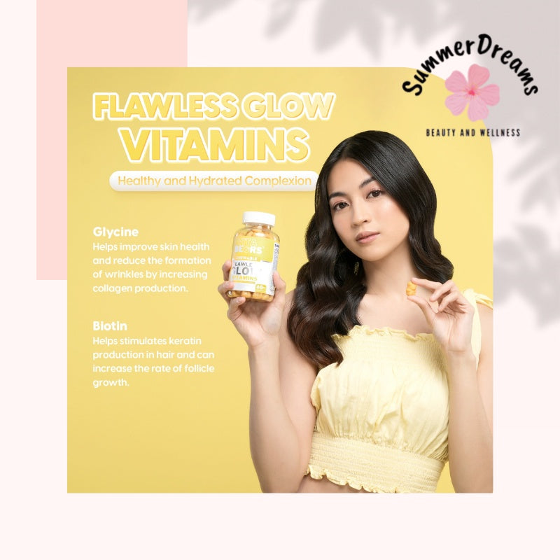 Vitabears Gummies - Sleep Vitamins, Detox Vitamins, Fat Buster, Skin Vitamins and Flawless Glow