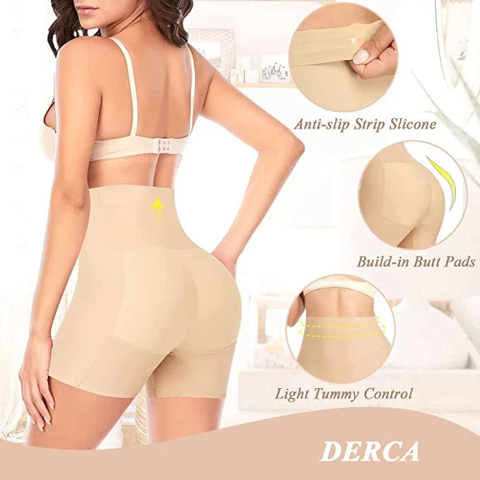Seamless High Waist Butt Padded Short