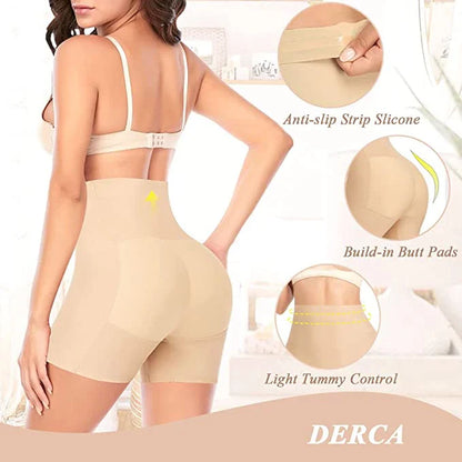 Seamless High Waist Butt Padded Short