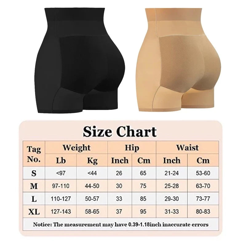 Seamless High Waist Butt Padded Short