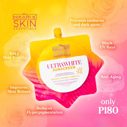 HIKARI Ultrawhite Sunscreen SPF50 PA++++
