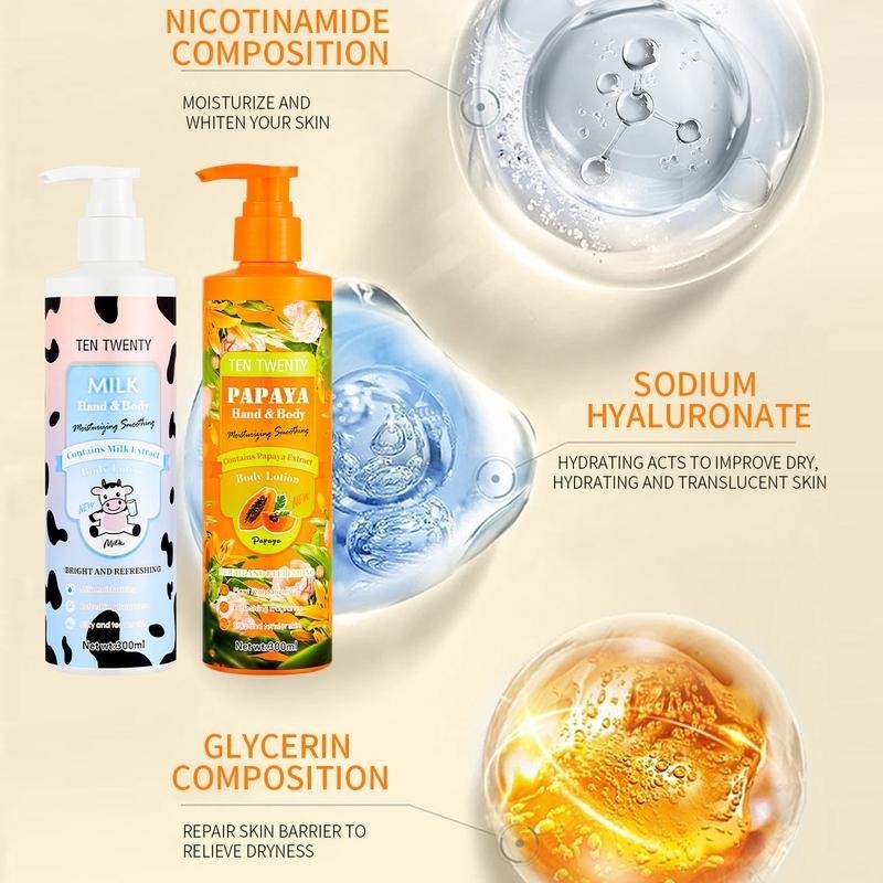 BUY 1 TAKE 1 - TEN TWENTY Milk & Papaya Body Lotion 300ml